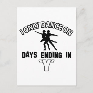 Ballet Dance Designs Postcard