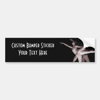 Ballet - Dance Partners 2 - Red Bumper Sticker