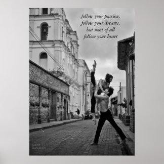 Ballet Dance Poster by Gabriel Davalos