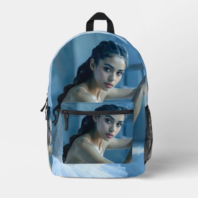 BALLET & DANCE PRINTED BACKPACK (Front)