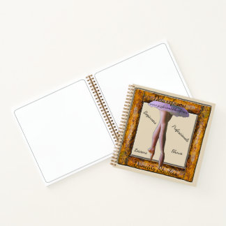 Ballet Dance Wood Notebook