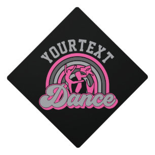 Ballet Dancer ADD TEXT Classic Dance Performer Graduation Cap Topper