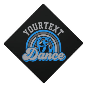 Ballet Dancer ADD TEXT Classic Dance Performer Graduation Cap Topper