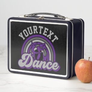 Ballet Dancer ADD TEXT Classic Dance Performer Metal Lunch Box