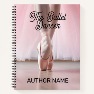 Ballet Dancer Book Cover Inspiration Notebook