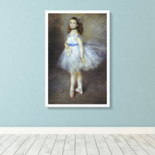 Ballet Dancer by Pierre Renoir, Vintage Fine Art Canvas Print