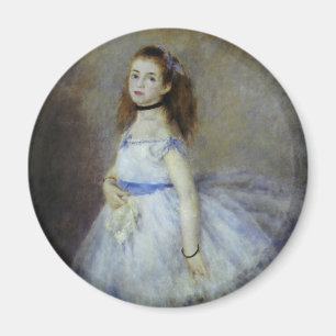 Ballet Dancer by Pierre Renoir, Vintage Fine Art Magnet