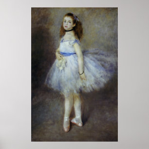 Ballet Dancer by Pierre Renoir, Vintage Fine Art Poster