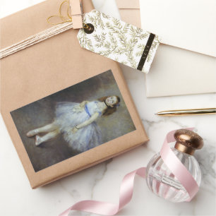 Ballet Dancer by Pierre Renoir, Vintage Fine Art Sticker