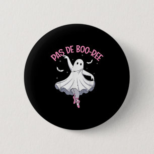 Ballet Dancer Cute Ballerina Halloween Dancing Wom 2 Inch Round Button