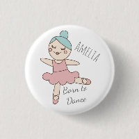 Ballet Dancer Girl's Personalised