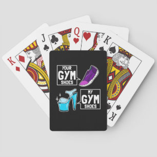 Ballet Dancer Gym Shoes Playing Cards