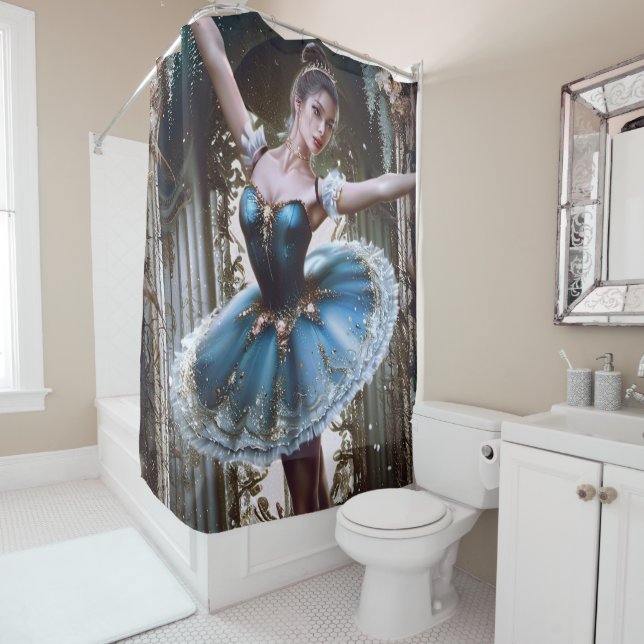 Ballet Dancer in a Blue Tutu (In Situ)