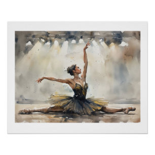 Ballet Dancer in Split, Poster