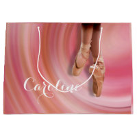 Ballet Dancer in Toe Shoes with Name