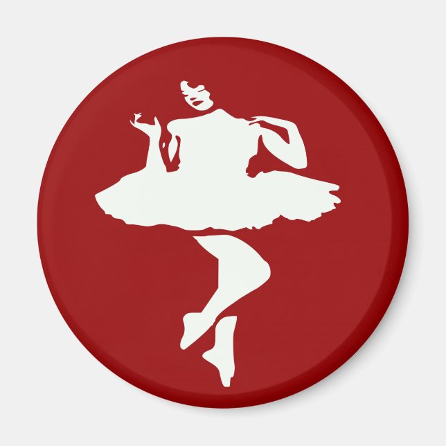 Ballet Dancer Magnet (Front)