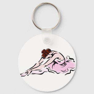 Ballet Dancer Merchandise Keychain