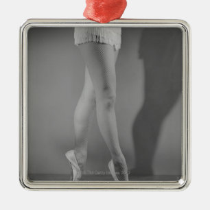 Ballet Dancer Metal Ornament