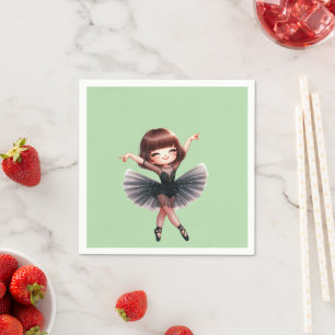 Ballet Dancer Napkin