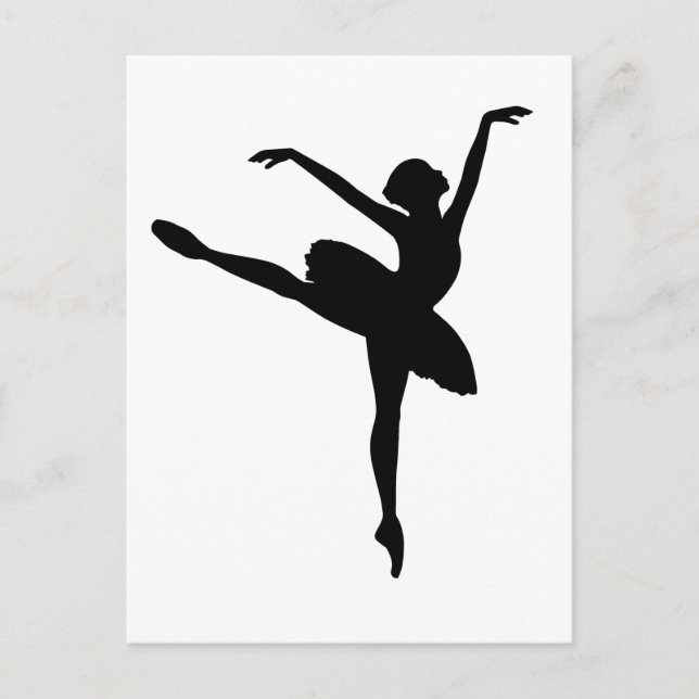 Ballet Dancer Postcard (Front)