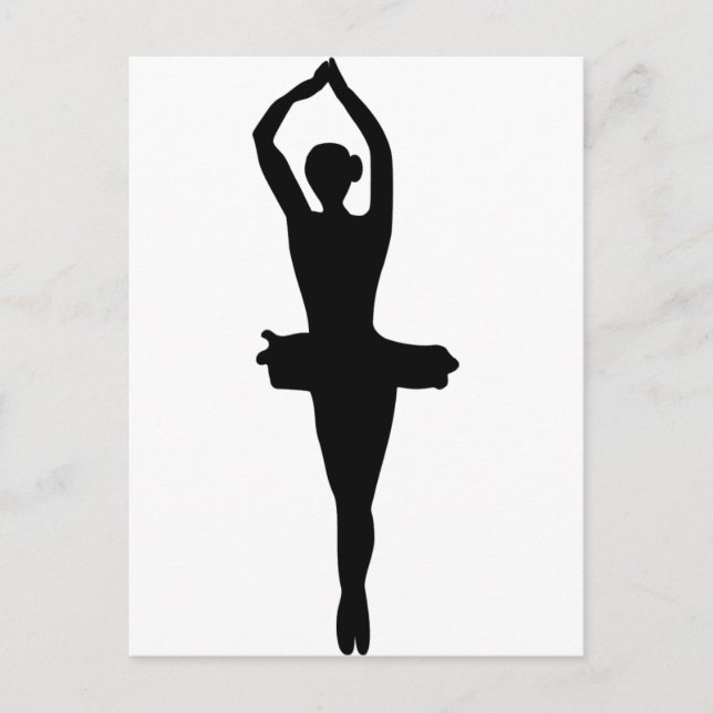 Ballet Dancer Postcard (Front)