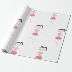Ballet Dancer Wrapping Paper