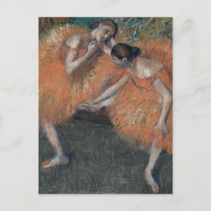 Ballet Dancers Edgar Degas Postcard
