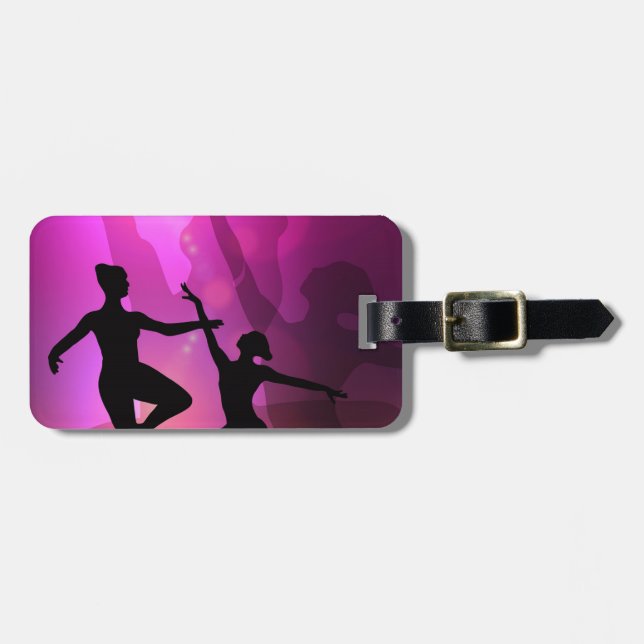 Ballet Dancers Luggage Tag (Front Horizontal)