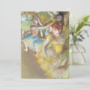 Ballet Dancers on the Stage by Edgar Degas