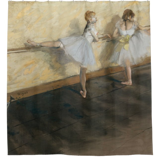 BALLET DE DEGAS DANSEURS rideau de douche (Devant)