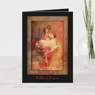 Ballet de France Card