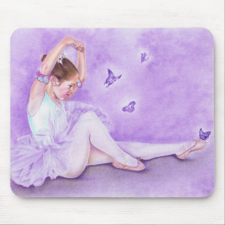 Ballet de Papillon Mousepad