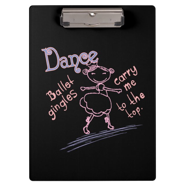 Ballet Dreams: Dance to the Top! Clipboard (Front)
