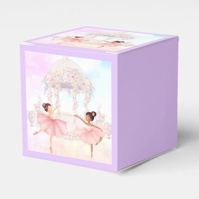 Ballet Dreams  Favor Box (Front Side)