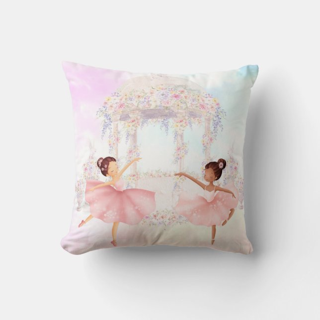 Ballet Dreams  Throw Pillow (Front)