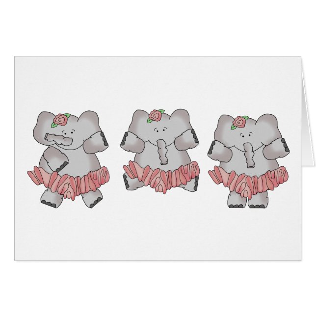 Ballet Elephant (Front Horizontal)