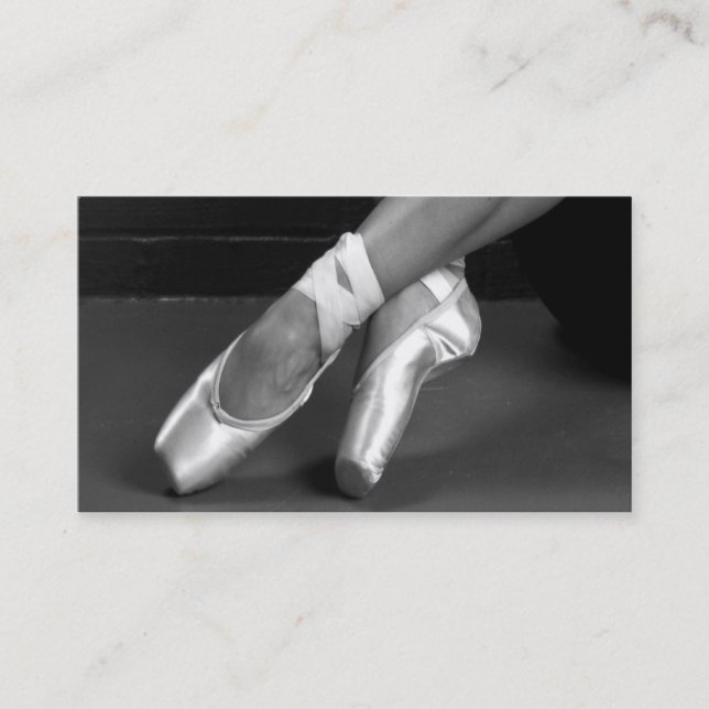 ballet feet business card (Front)