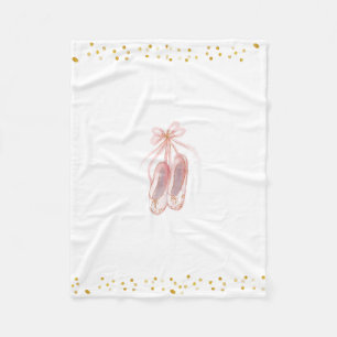 Ballet fleece blanket