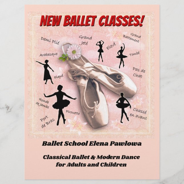 Ballet Flyer (Front)