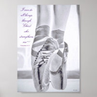 Ballet Force en Christ Poster 5x7