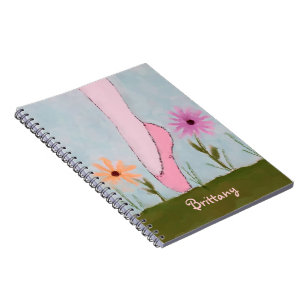 Ballet in Flowers Customizable Notebook