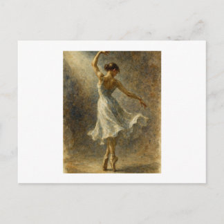 Ballet In Motion,  Postcard