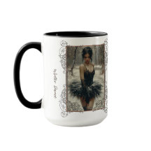 Ballet in the Snow Fantasy Mug