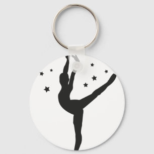 ballet keychain