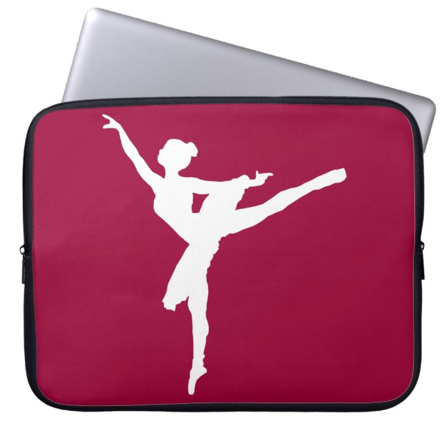 Ballet Laptop Sleeve (Front)