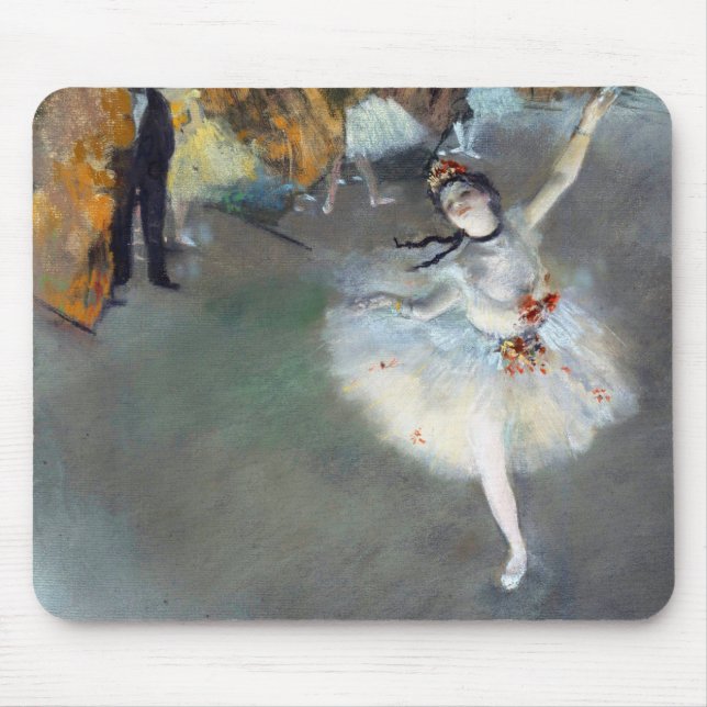Ballet - l'etoile - Edgar Degas - 1878 Mouse Pad (Front)