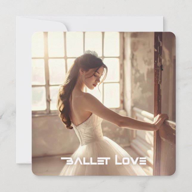 BALLET LOVE - BALLET & DANCE (Front)