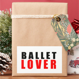 Ballet lover sticker