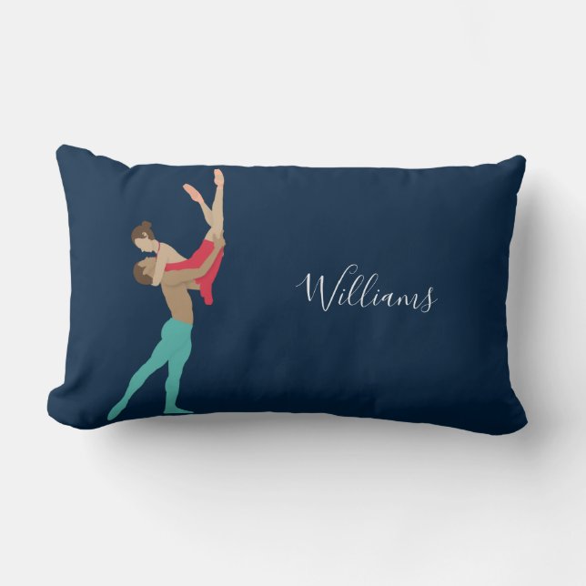 Ballet Lumbar Pillow (Front)