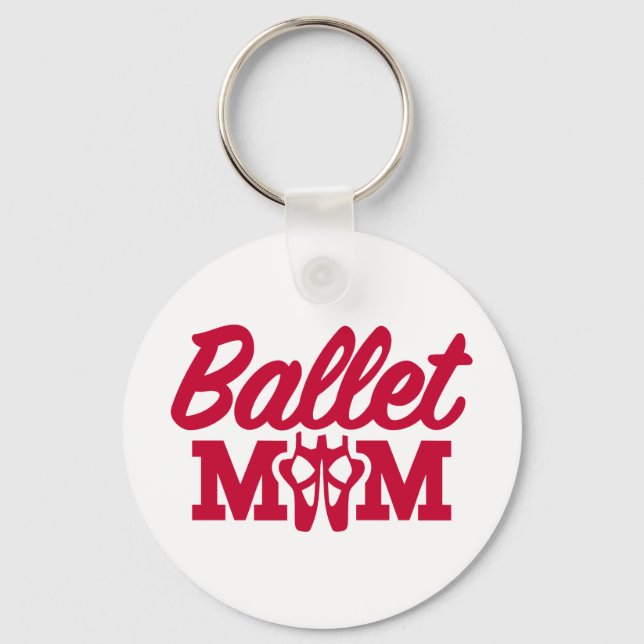 Ballet mom keychain (Front)